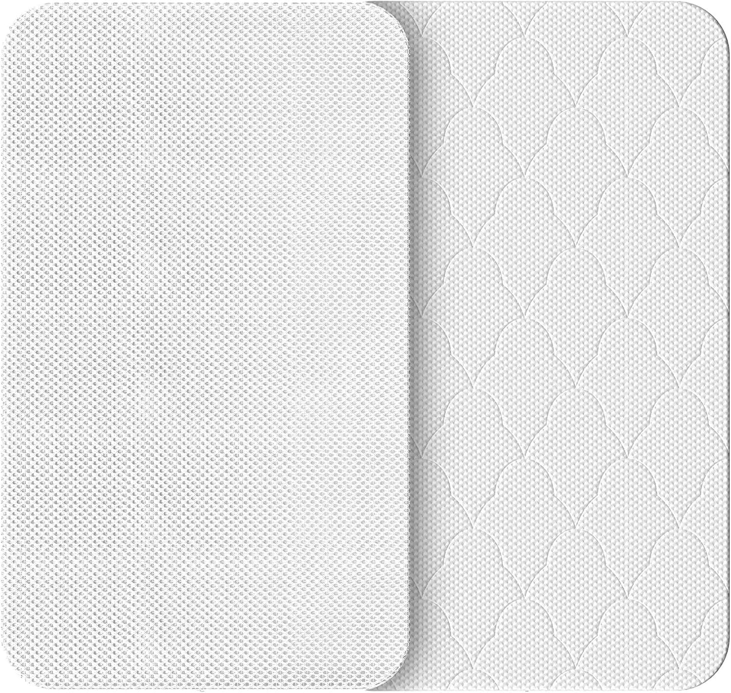 33x20 Rectangle Bassinet Mattress Topper: 2" Thick Dual Side Gel Memory Foam Bassinet Mattress for Baby Delight/Mika Micky/KoolerThings Bedside - All-Season Design - Exact Fit Replacement Bassinet