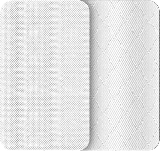 33x20 Rectangle Bassinet Mattress Topper: 2" Thick Dual Side Gel Memory Foam Bassinet Mattress for Baby Delight/Mika Micky/KoolerThings Bedside - All-Season Design - Exact Fit Replacement Bassinet