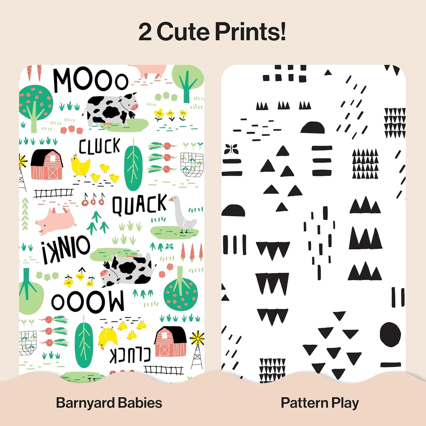 The Honest Company Clean Conscious Diapers for Delicate Skin, Up to 100% Leakproof Hypoallergenic Fragrance-Free Baby Diapers, Gender Neutral Prints, Super Club Box, Size 7 (41+ lbs), 64 Count