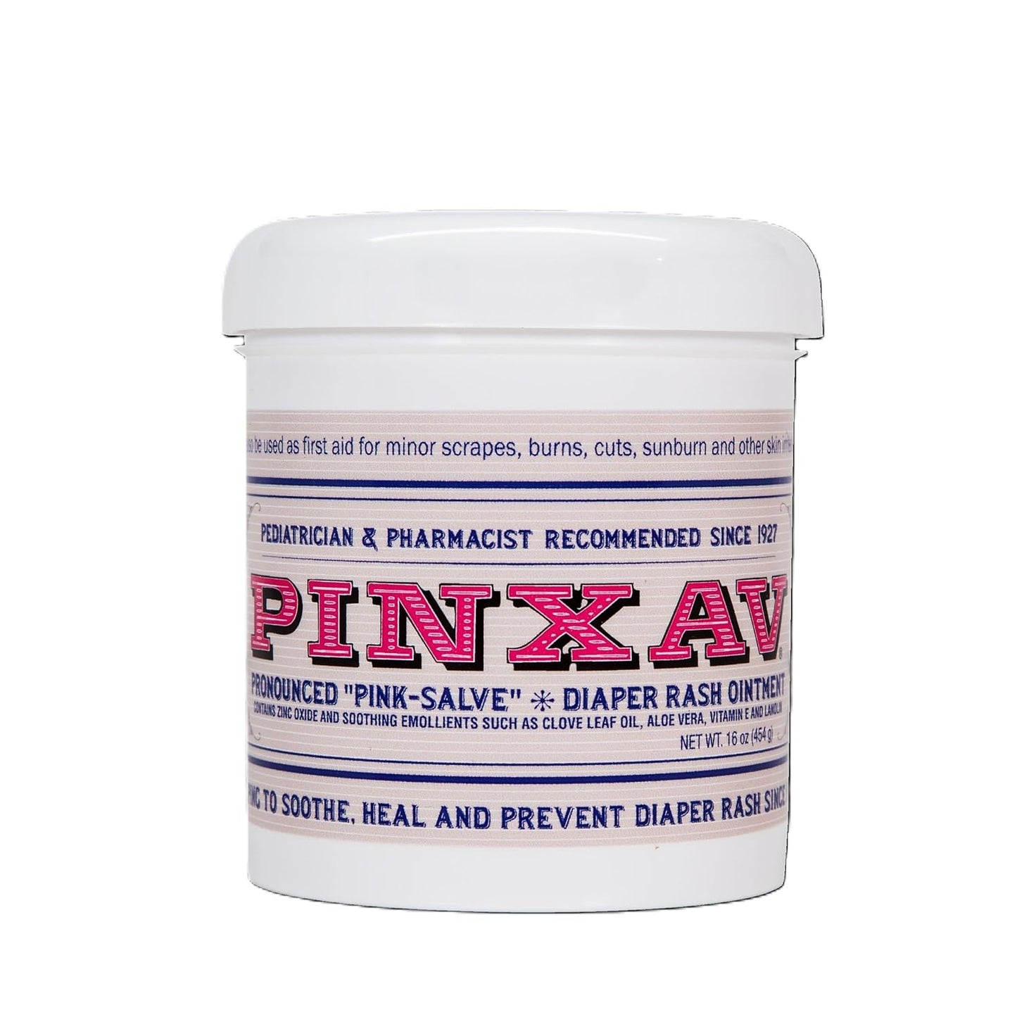 PINXAV Healing Cream, Fast Relief for Diaper Rash, Eczema, Chafing, Bed Sores, Acne, and Minor Cuts and Burns (16 OZ)