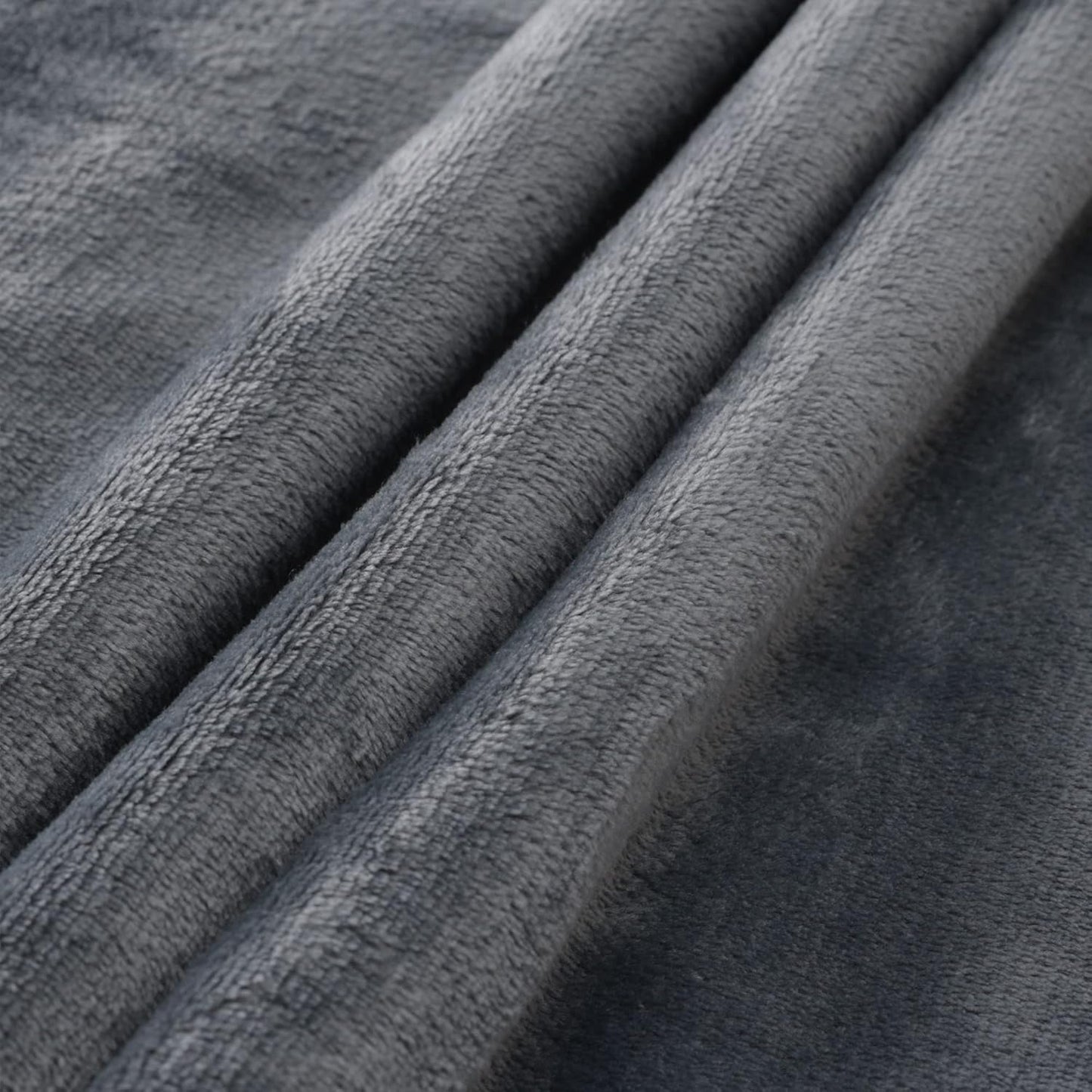 NANPIPER Baby Sherpa Blanket,Warm Toddler Throw Blanket,Soft Newborn Fleece Blanket for Winter (Grey,30x40 inches)