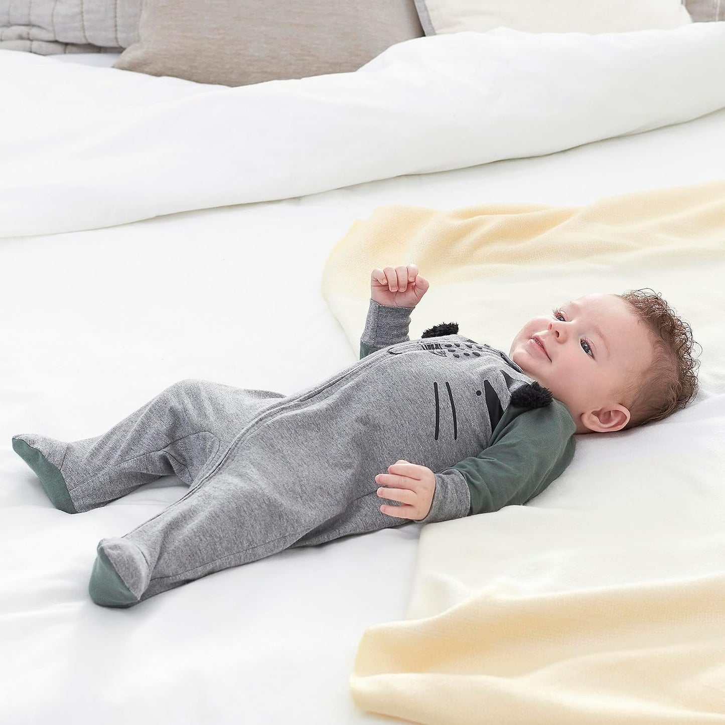 Gerber Baby Boys 4 Pack Sleep 'N Play Footie