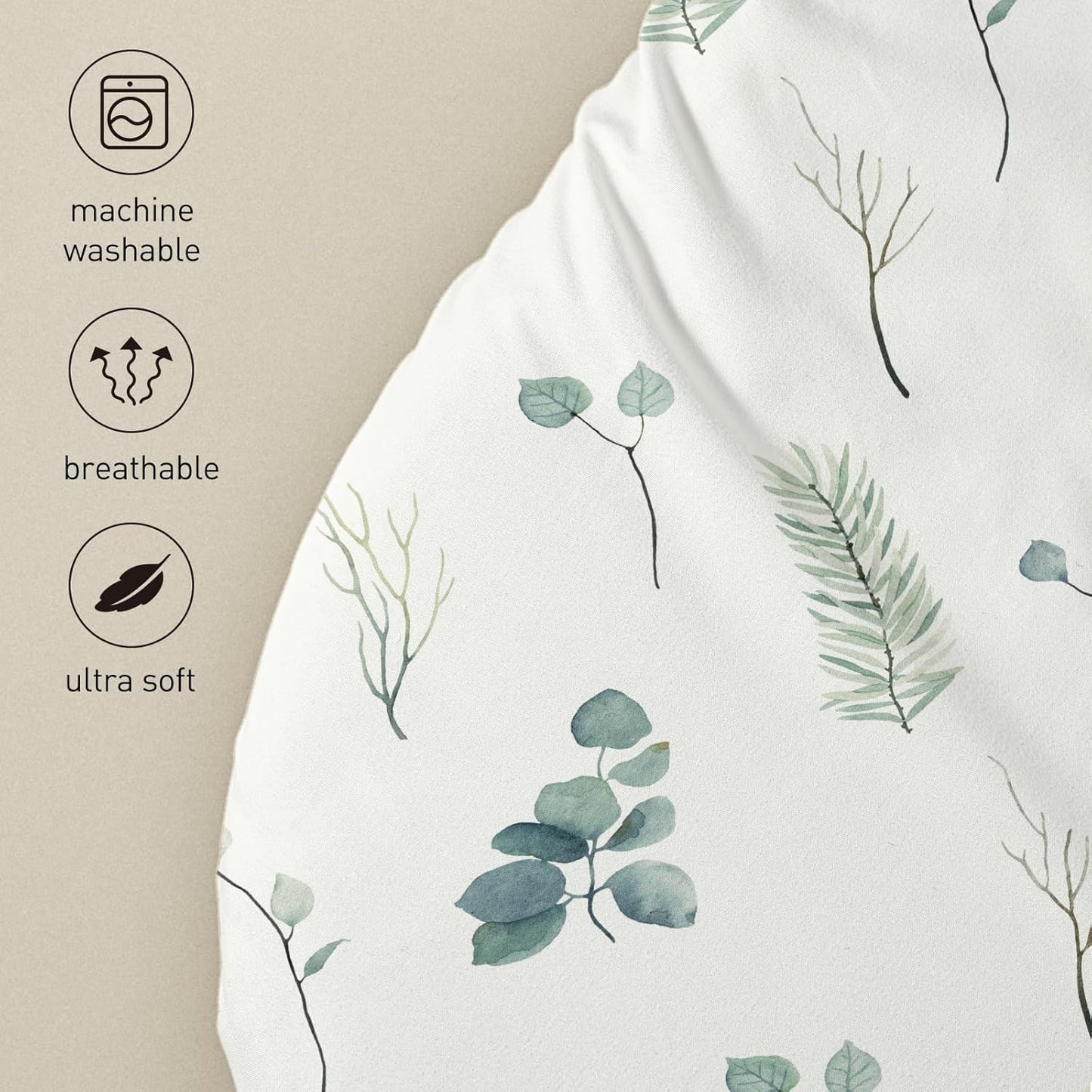 Soarwg Kids Bassinet Sheets, Bassinet Sheets for Baby Boy and Girl, Bassinet Sheet Neutral, Fit for Rectangle, Round, Oval, Hourglass Mattress, Flexible for Different Bassinet Pad/Mattress 4 Pack