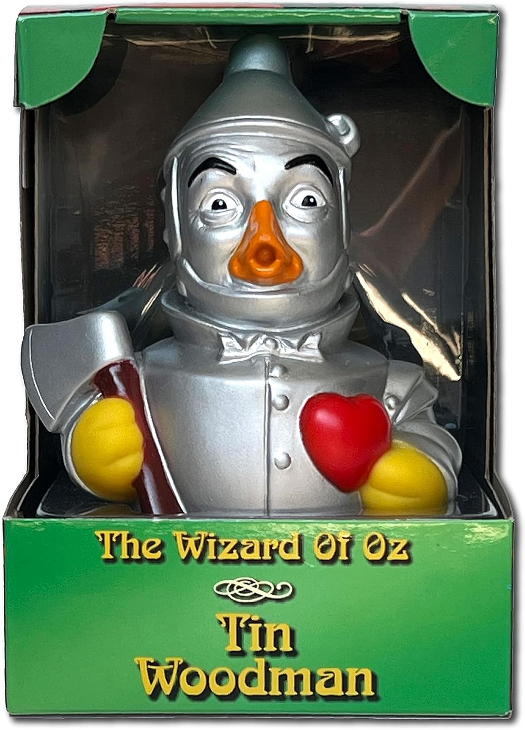 CelebriDucks Floating Rubber Ducks - Collectible Bath Toy Gift for Kids & Adults of All Ages (Tin Woodsman)