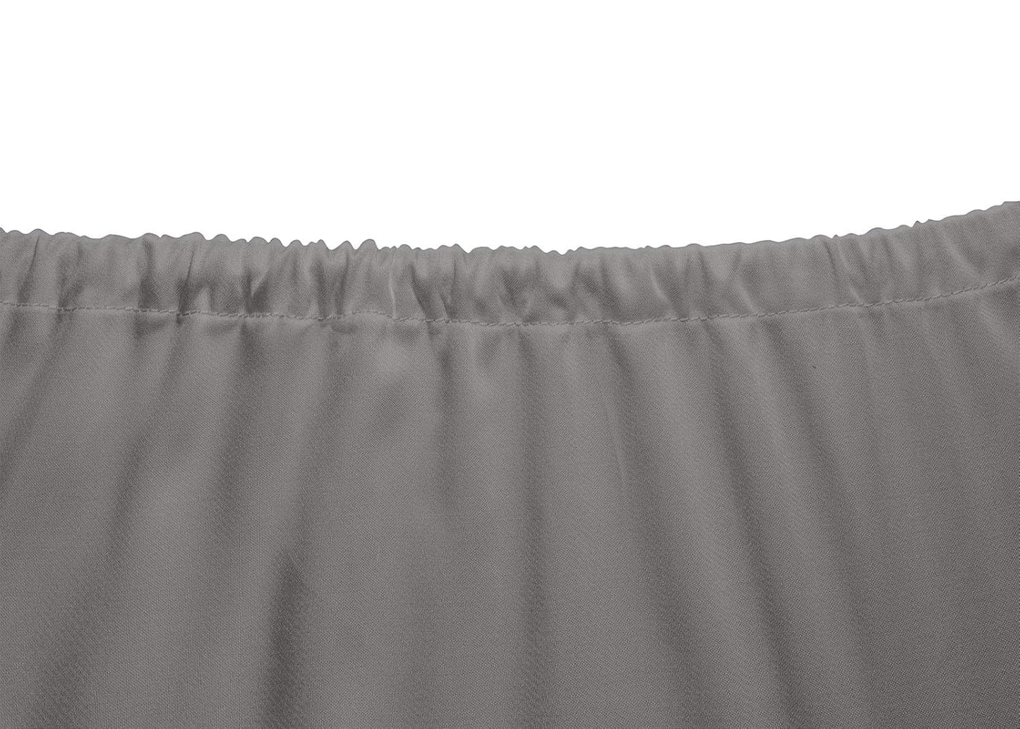 Crib Fitted Sheet by Pure Bamboo, Genuine 100% Organic Viscose Derived from Bamboo, Luxuriously Soft, Ultimate Cooling, Fits Standard Size Crib Mattress (Stone Grey)