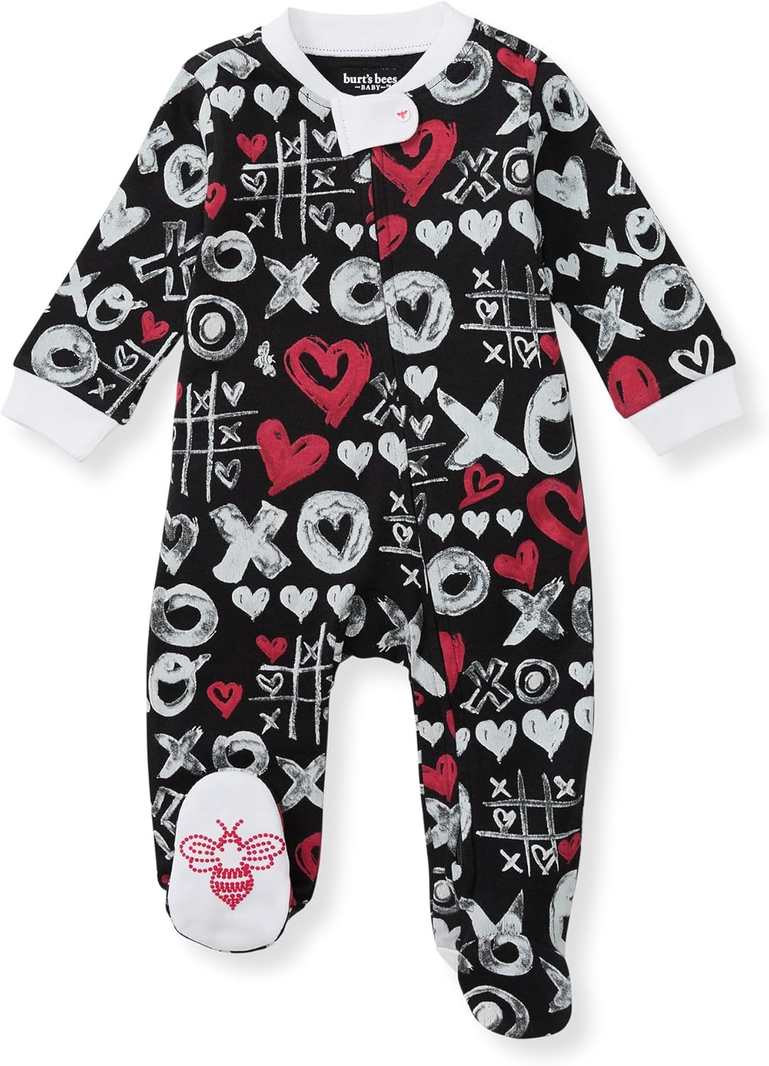 Burt’s Bees Baby Boys' One-Piece Sleep and Play 100% Organic Cotton PJs