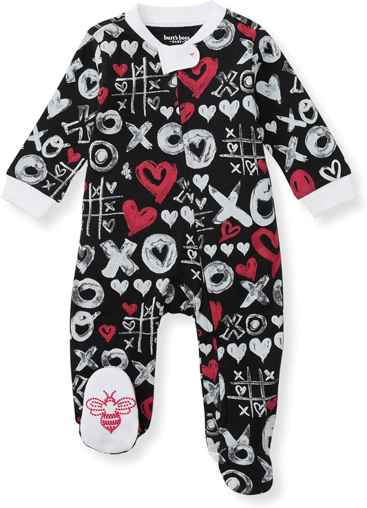 Burt’s Bees Baby Boys' One-Piece Sleep and Play 100% Organic Cotton PJs