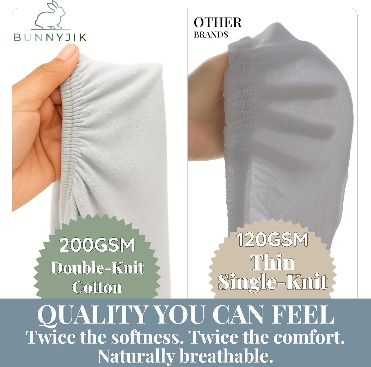 SNOO Compatible GOTS Organic Bassinet Sheets - Aegean Heritage Turkish Cotton 200 GSM - Feel The Quality at First Touch - Halo Bassinet / 100% Cotton SNOO Smart Sleeper Mattress (2 Pack) Boy & Girl
