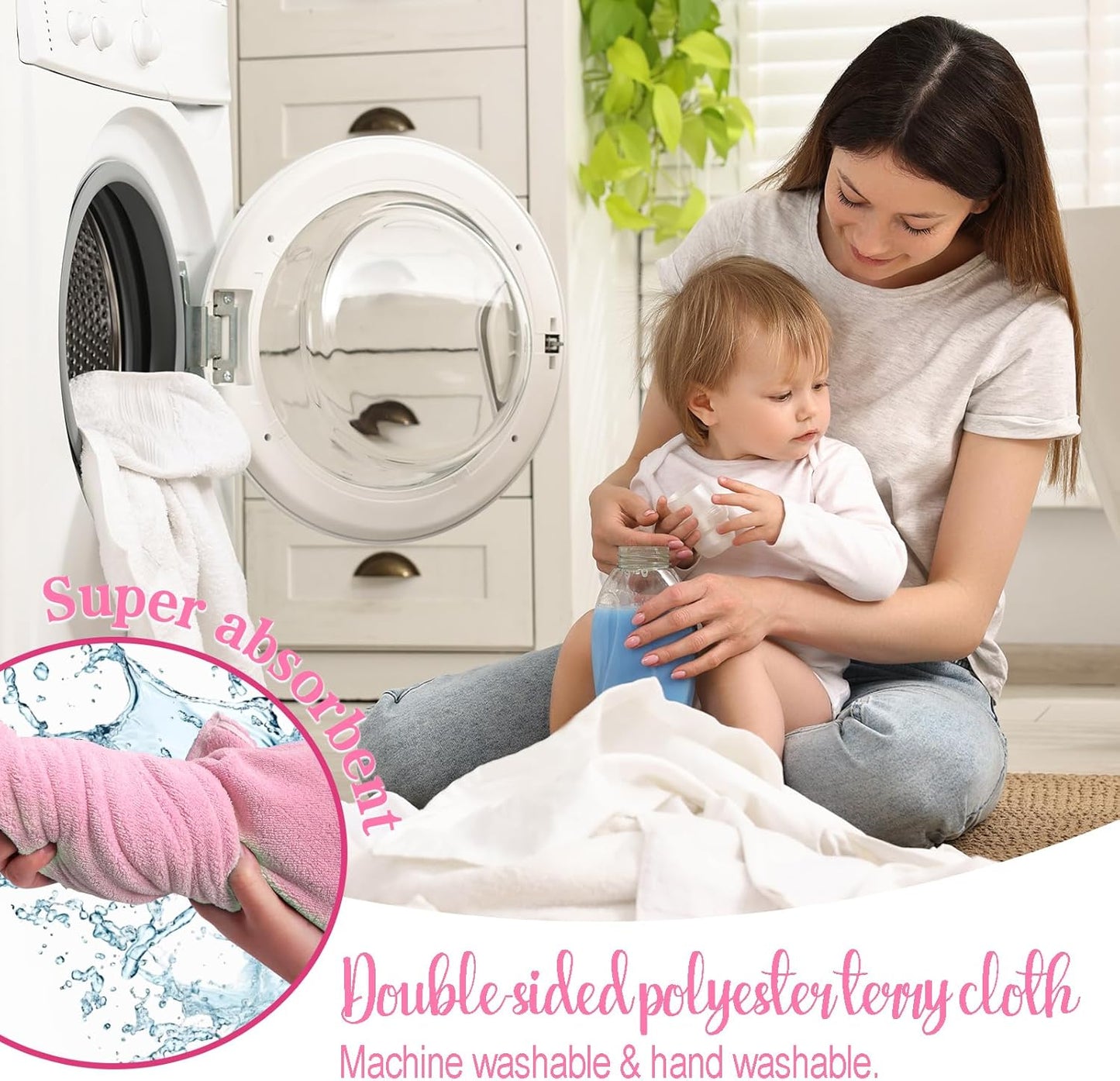 Custom Hooded Baby Towel with Name, Soft and Absorbent Customized Pig Toddler Towels, Baby Bath Towels for Boys and Girls, Easter Birthday Towel for Kids，Babies, Toddlers, Newborns Essential