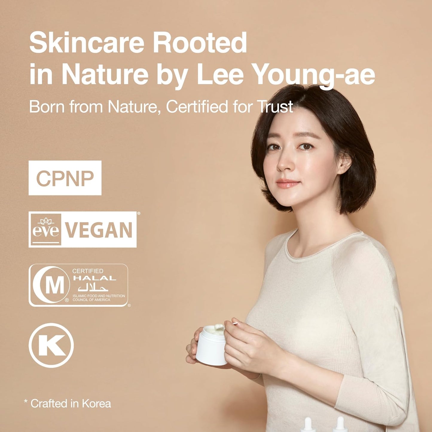 CREAM & LOTION – Organic Korean 2‑in‑1 Baby Face & Body Lotion, Gentle Deep Moisturizer with Vitamin C for Sensitive Skin, Soothing Hydration (7.41 fl oz / 210 g)