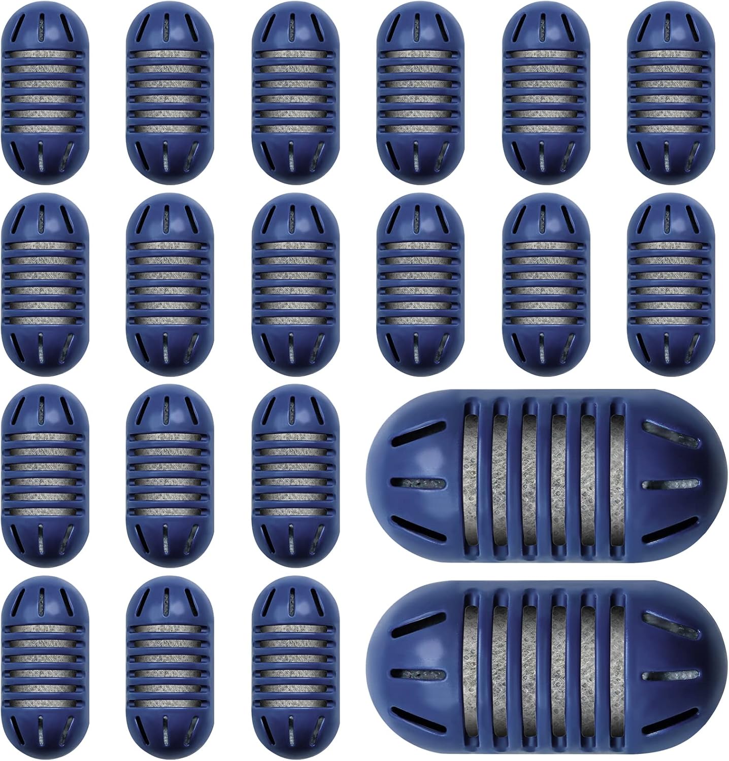 Funmit Demineralization Cartridge for HoMedics Ultrasonic Humidifiers, 20-Pack Demineralization Cartridges Filter Replacement, Prevents Hard Water Build-Up, Filters Mineral Deposits, Purifies Water