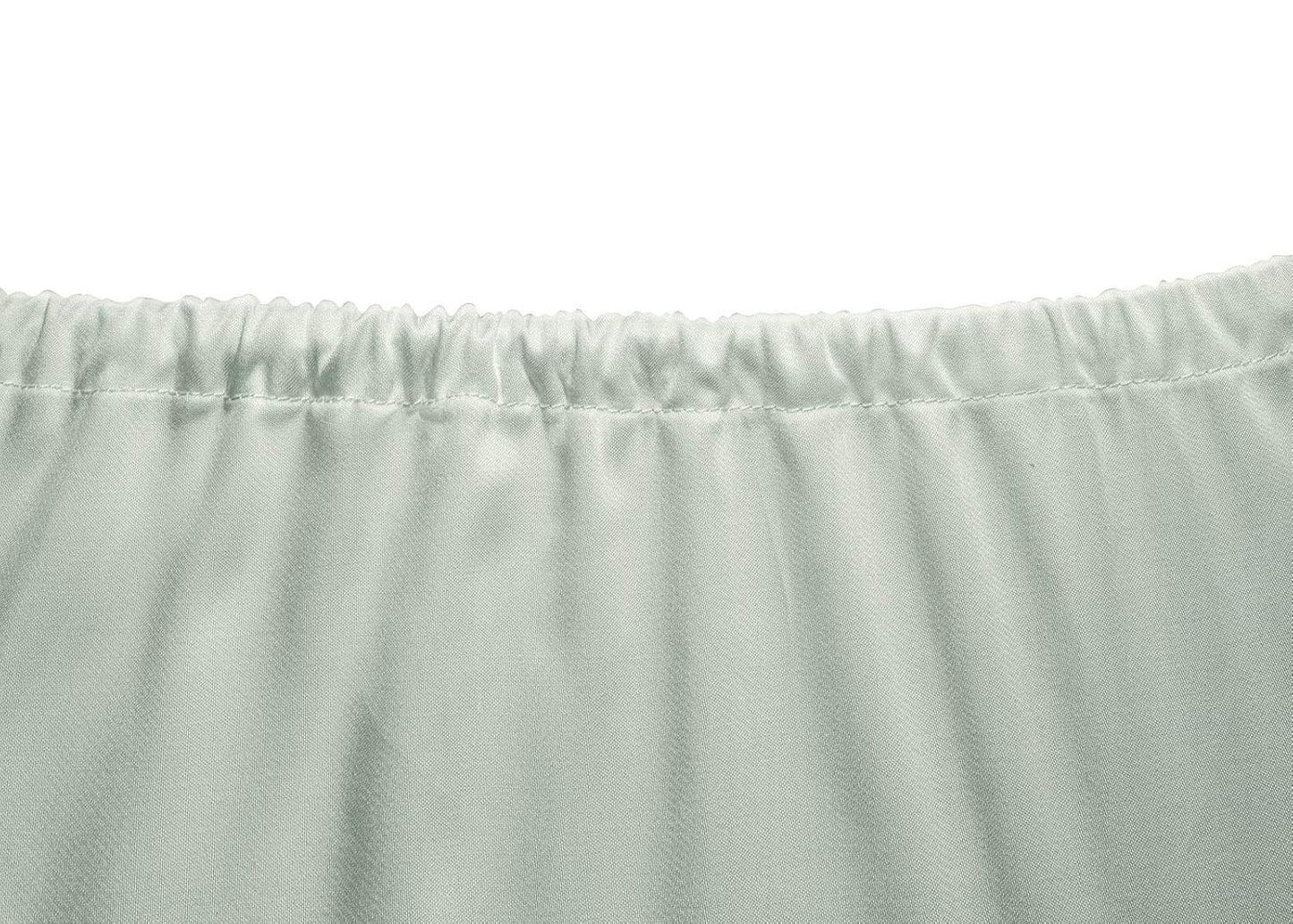 Crib Fitted Sheet by Pure Bamboo, Genuine 100% Organic Viscose Derived from Bamboo, Luxuriously Soft, Ultimate Cooling, Fits Standard Size Crib Mattress (Sea Glass)
