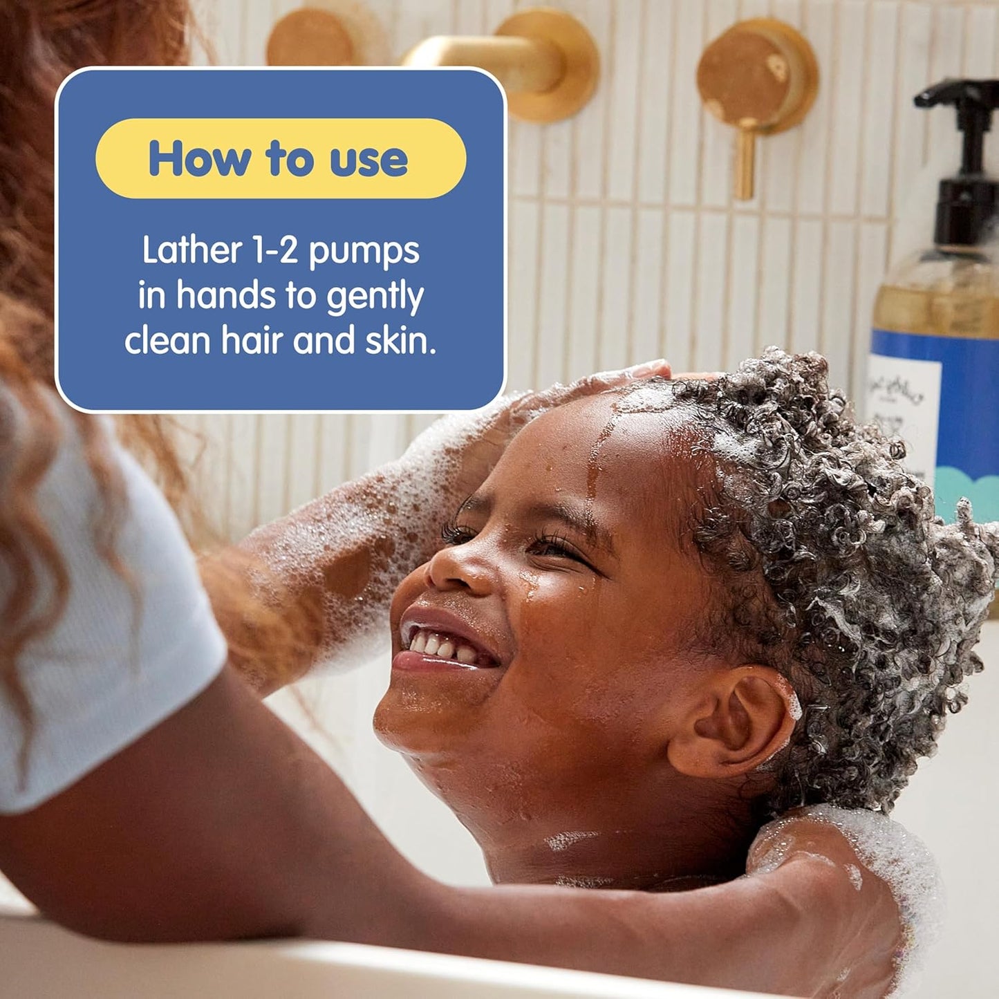 TUBBY TODD Hair + Body Wash - Baby Shampoo and Body Wash - Gentle, Natural Baby Was for Newborns, Babies, and Toddlers - Non-Toxic and Hypoallergenic - Fragrance-Free, 25oz