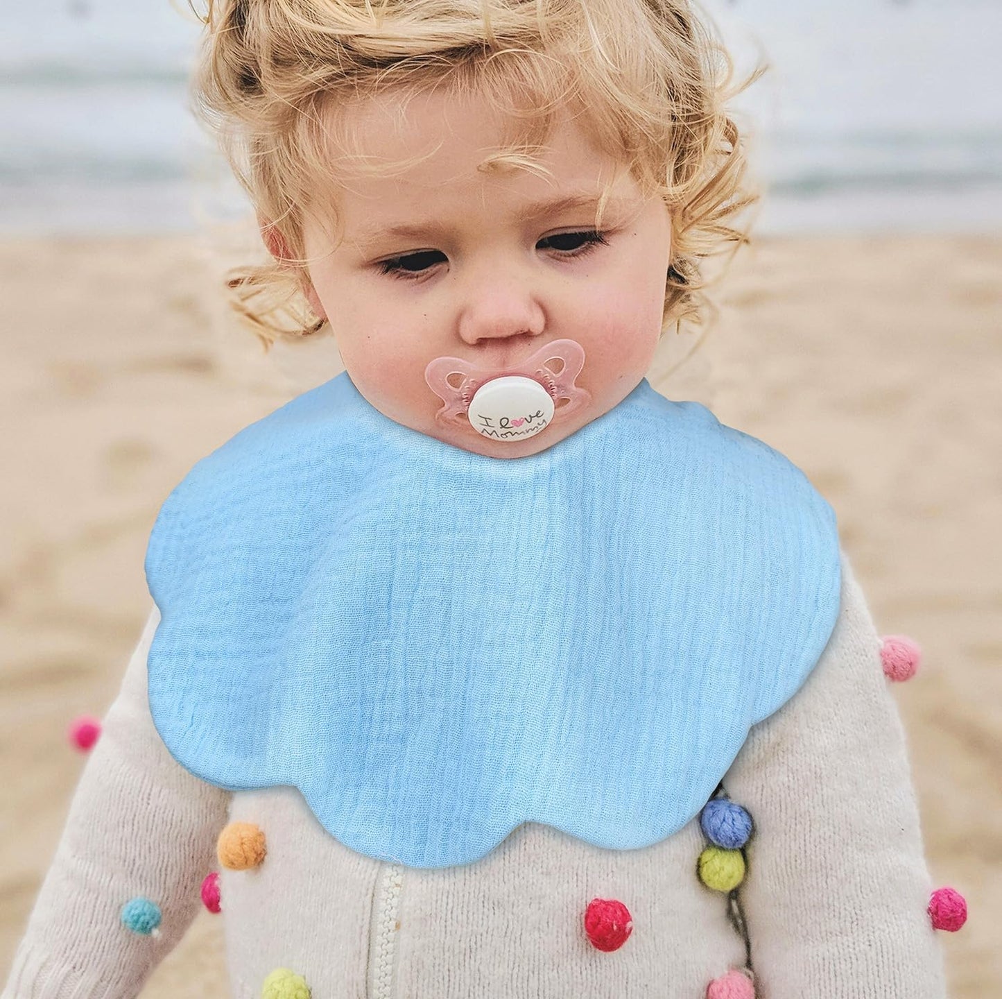 Baby Bibs Muslin Drool Teething Drooling Bibs for Baby Girl Boy Muslin Cotton