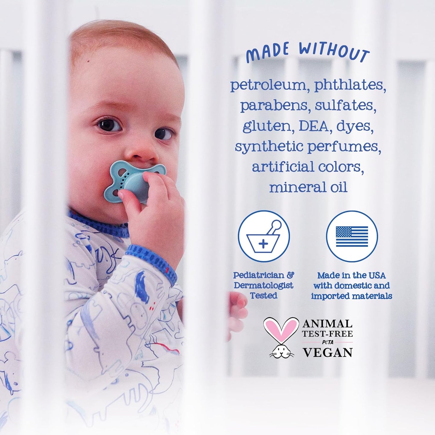 Oilogic Stuffy Nose & Cough Vapor Chest Roll-On Essential Oil for Babies & Toddlers - Gentle Baby Essentials - Pediatrician-Tested & Safe for Babies, 2 Fl Oz