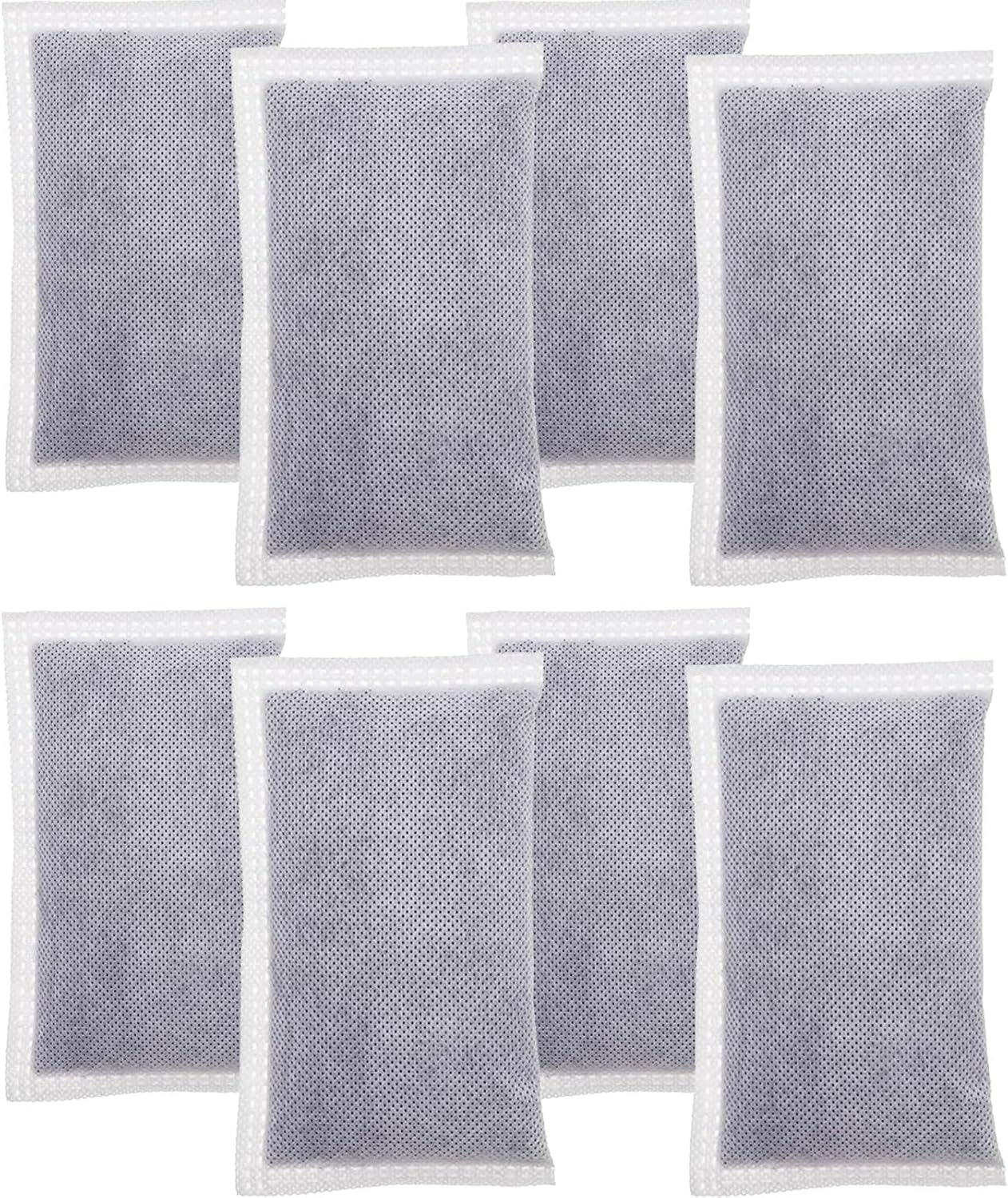 Activated Charcoal Odor Absorber Diaper Pail Deodorizer for itouchless 8 Gallon & Larger, Trash Can Deodorizer Odor Filter Refill for itouchless 13 Gallon Diaper Garbage Can (8 Pack)