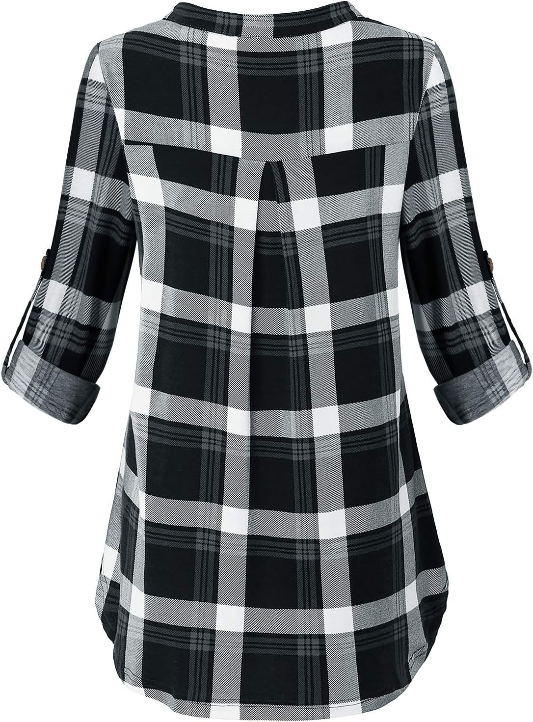 Joymom Maternity Rolled Long Sleeve Nursing Tops Tunic Blouses Breastfeeding