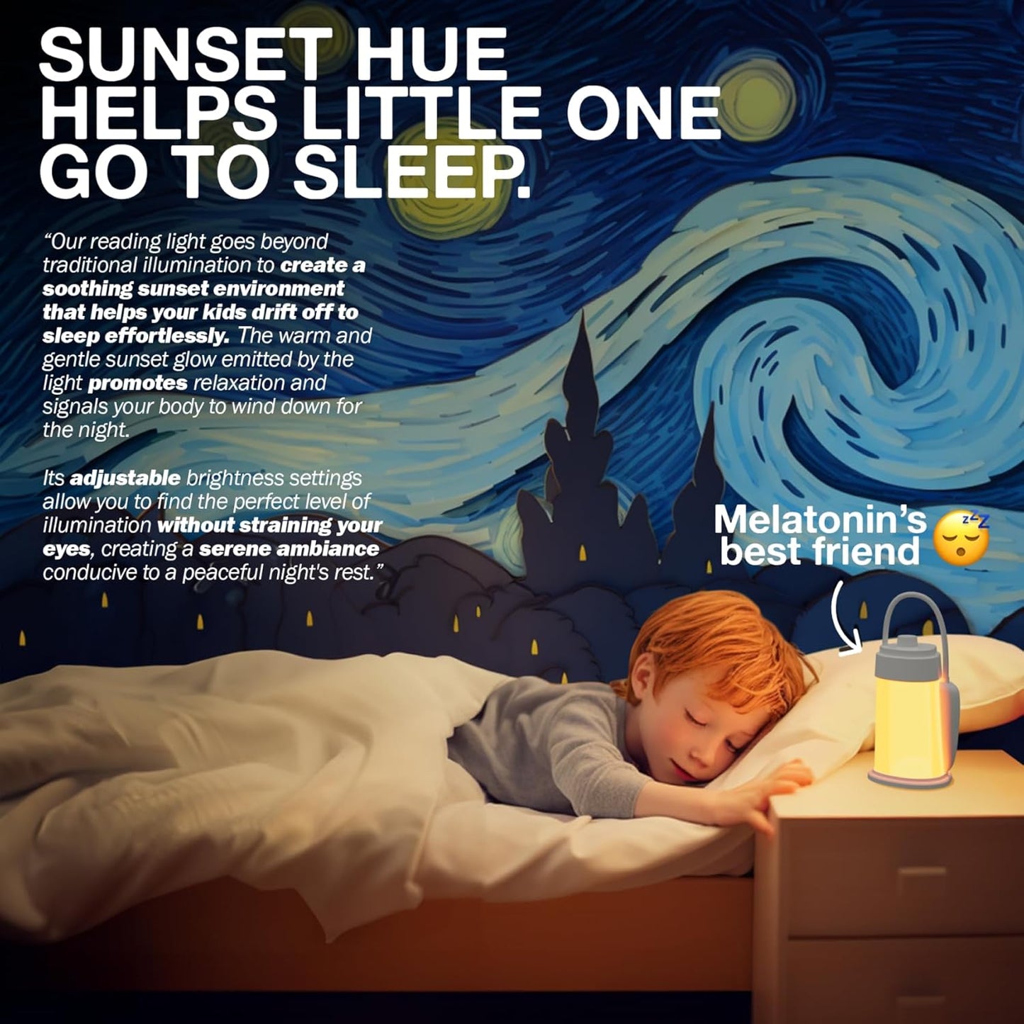 Kids Lantern Book Night Light Lamp for Camping Gear, Kids Reading Light, Toddler Camping NightLight, LED Study Desk Lamp for Students, USB Rechargeable 6-12 Hour Battery for Emergencies Power Outages