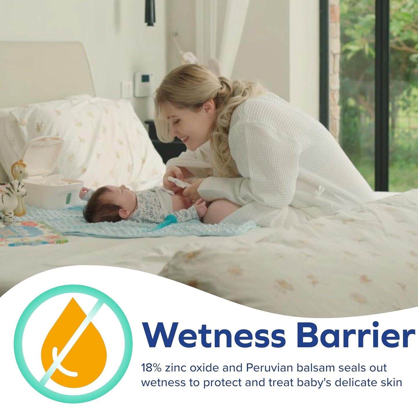 Dr. Talbot's Baby Diaper Rash Ointment - 2 oz - Zinc Oxide Skin Protectant with Peruvian Balsam - Treats and Prevents Rash