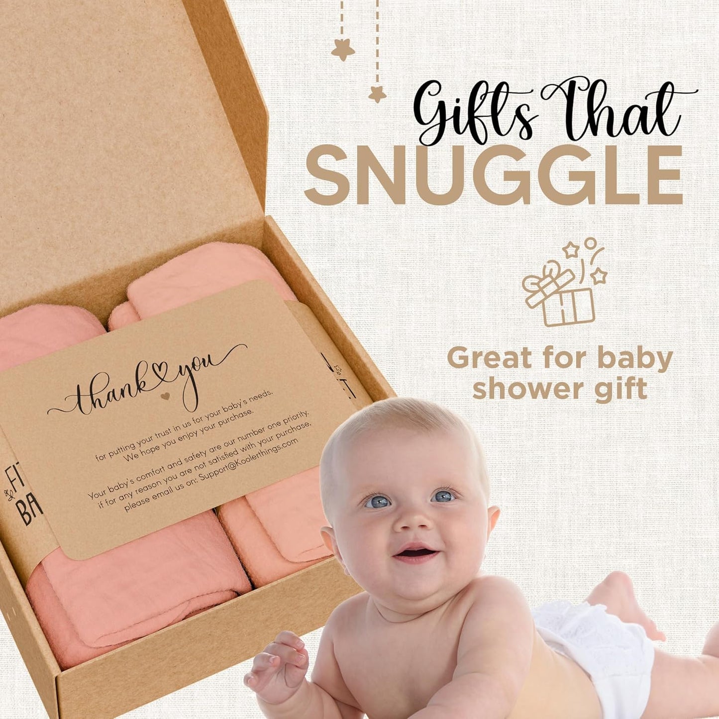 Bassinet Fitted Sheets - Compatible with SNOO Happiest Baby Oval Bassinet | 100% Organic Muslin Cotton - Light Pink + Dark Pink | 30x16 (2 Pack)