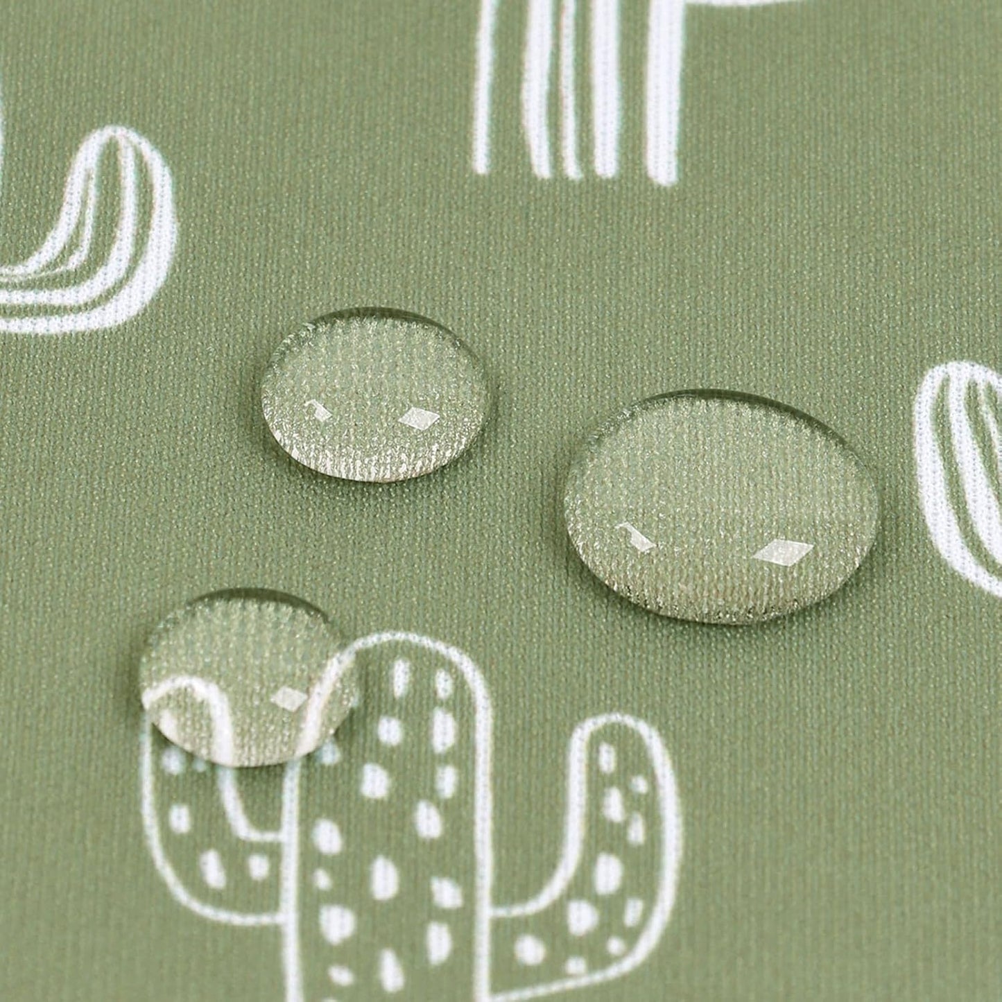 HappyFlute 2pcs Waterproof Bag Set - Cactus & Animal Pattern Wet/Dry Bag for Towels, Diapers, Swim, Beach, Gym - 10.2x14.4 inches