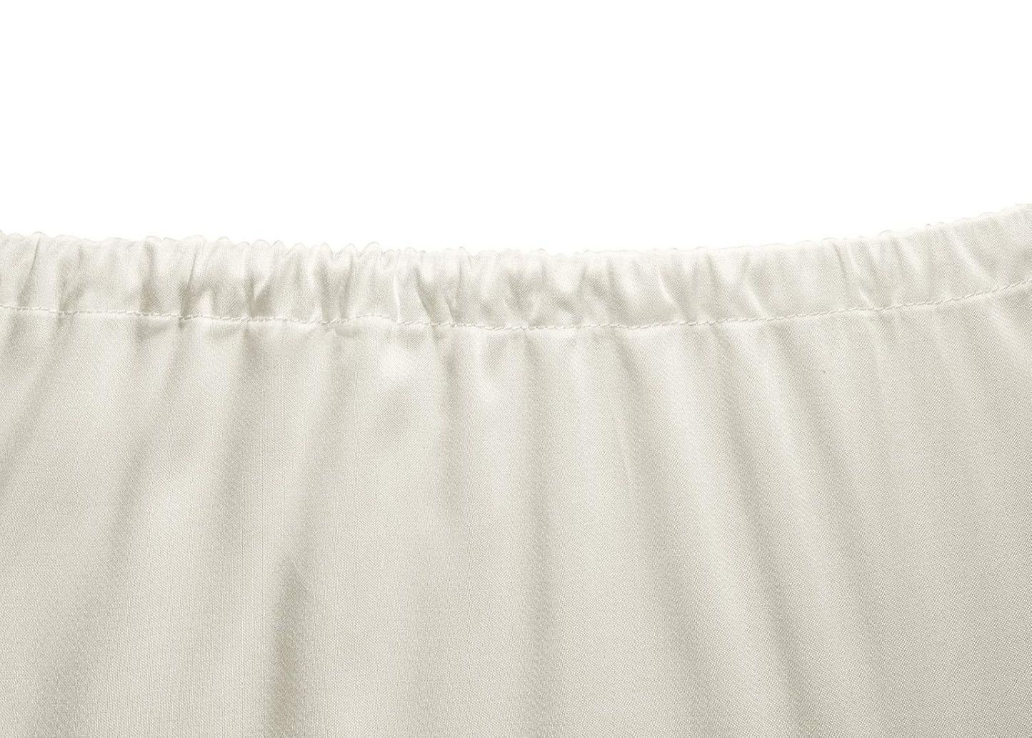 Crib Fitted Sheet by Pure Bamboo, Genuine 100% Organic Viscose Derived from Bamboo, Luxuriously Soft, Ultimate Cooling, Fits Standard Size Crib Mattress (Ivory)