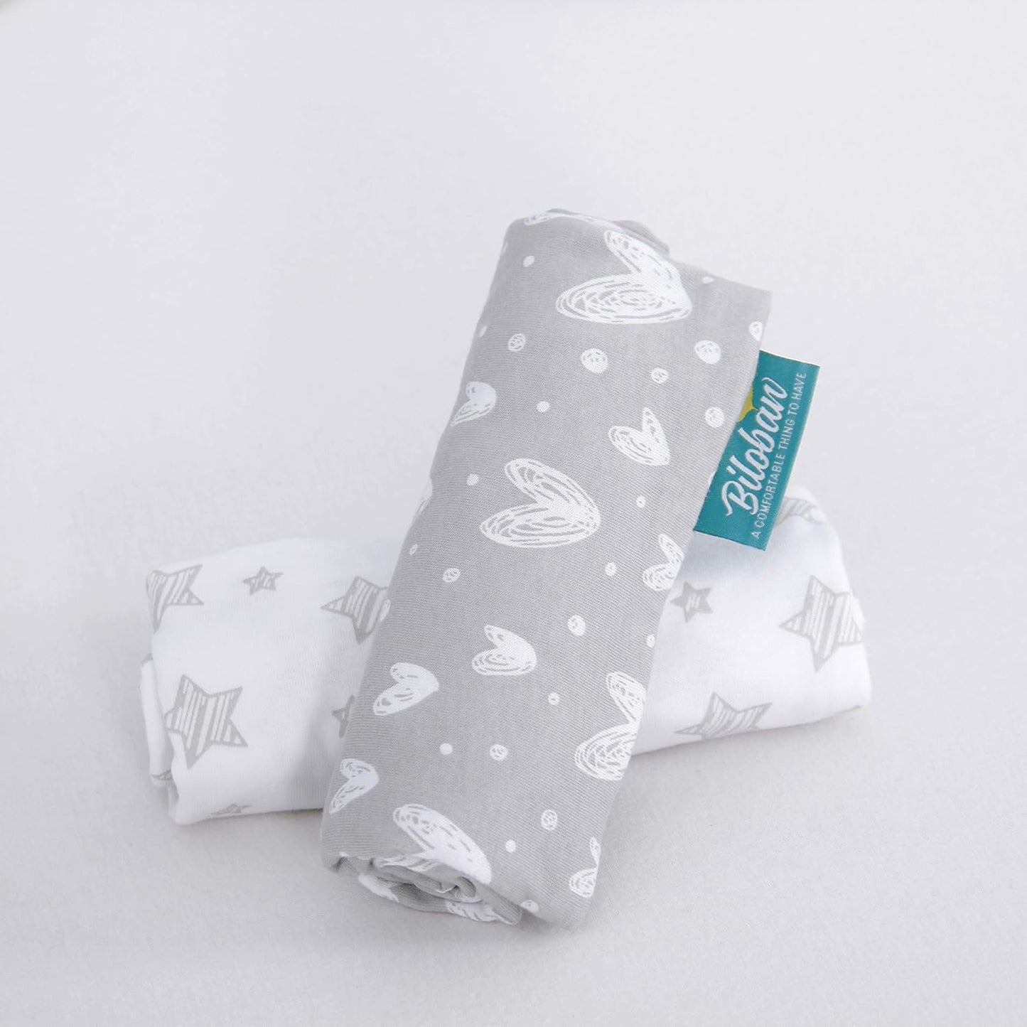 Bassinet Fitted Sheets Compatible with Graco Pack 'n-Play Dome LX Bassinet(not playard), 2 Pack, 100% Jersey Knit Cotton Sheets, Gray Print for Baby