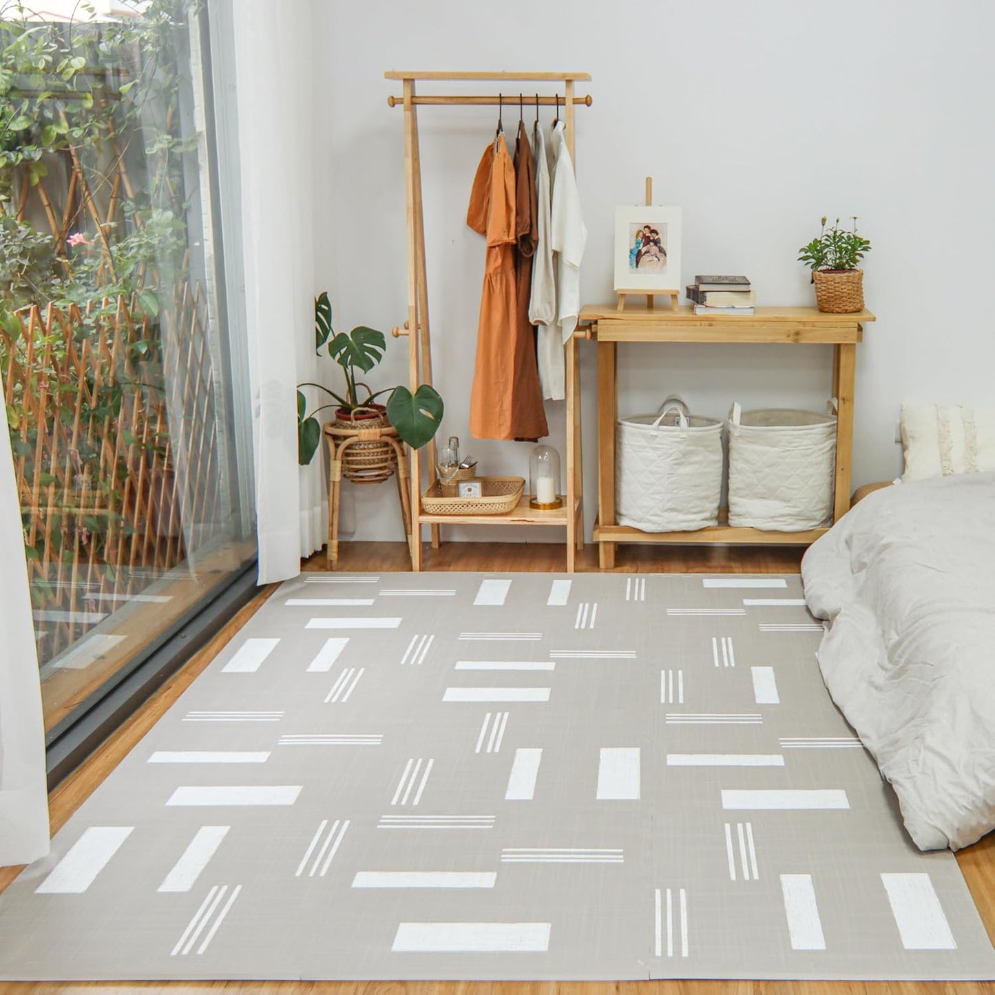 Baby Play Mat for Floor - Nira (4x6ft) - Premium EVA Foam Play Mat for Babies & Toddlers (Ages 0-5+) - Non-Toxic Playmat for Tummy Time, Crawling & Playroom - Stylish & Comfortable