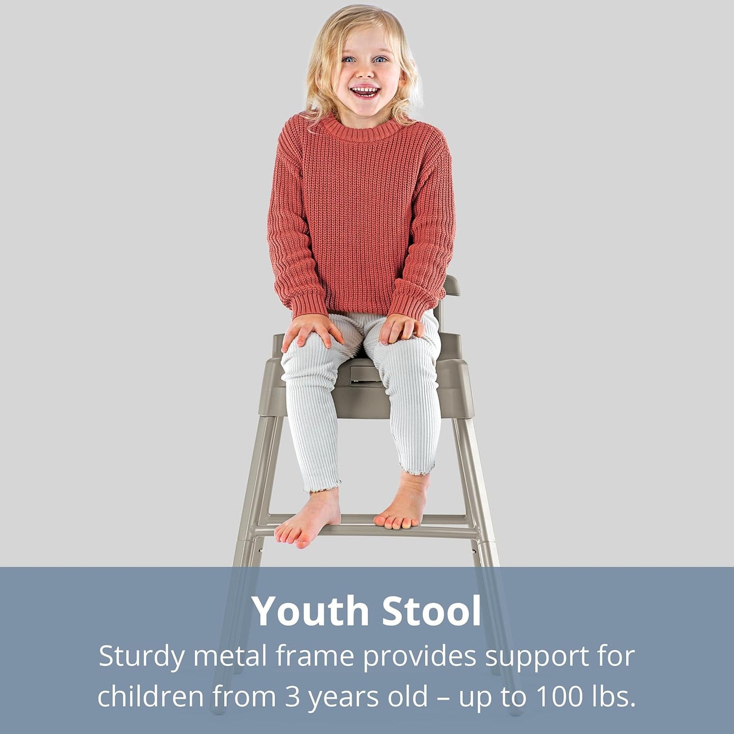 Chicco Stack® Hi-Lo 6-in-1 Multi-Use Convertible High Chair, Reclining High Chair for Babies and Toddlers Easy-Clean Baby Booster Toddler Seat Combo | Tide/Blue/Green