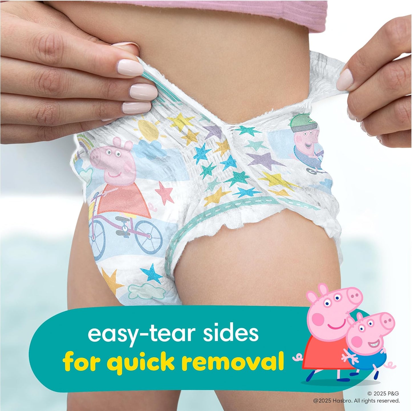 Pampers Training Pants - Easy Ups Girls & Boys - Size 4T-5T, 100 Count, Peppa Pig Potty Underwear (Packaging May Vary)