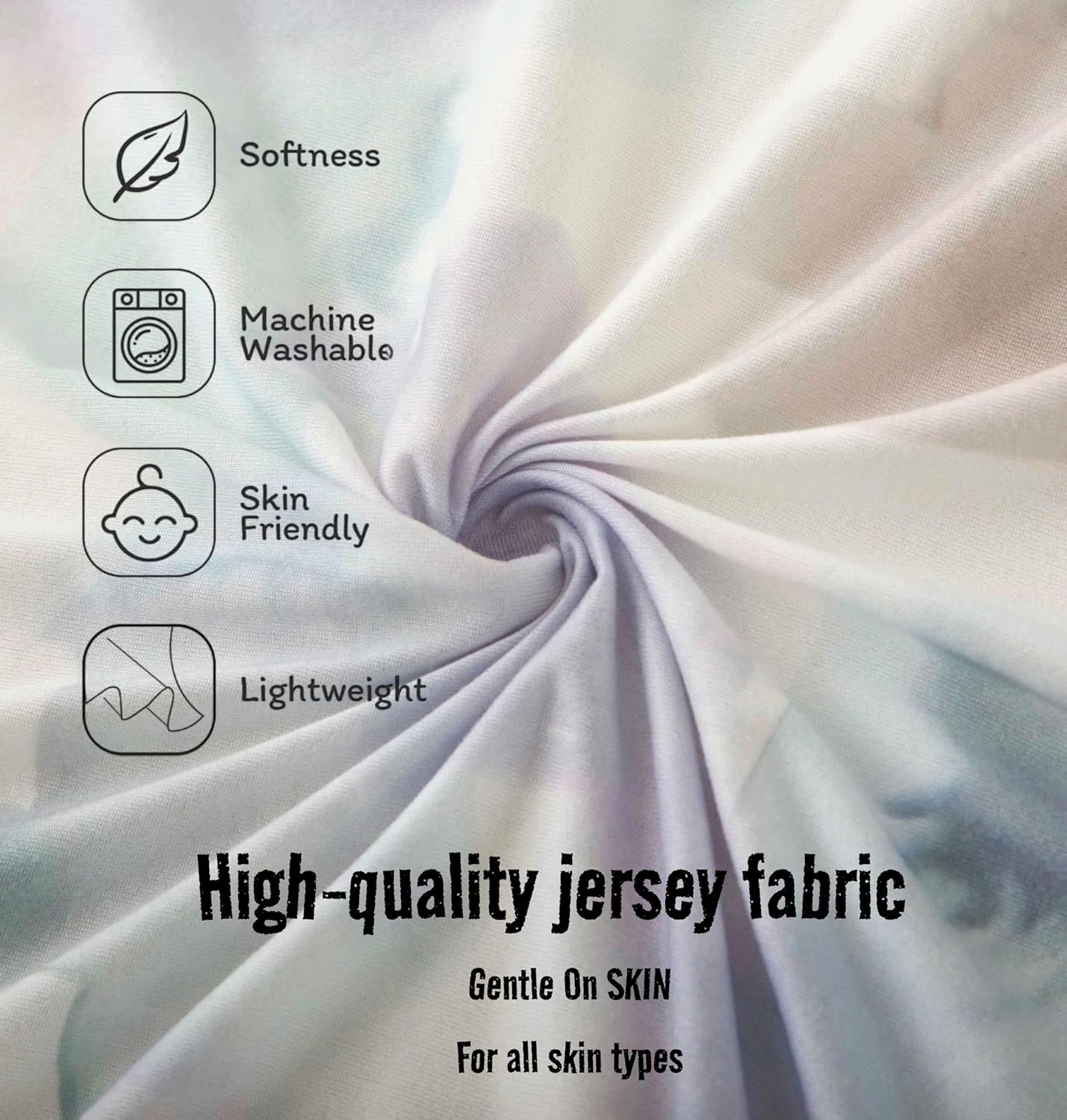 SDY Ink Soft Bassinet Sheets,Microfiber Jersey Bassinet Fitted Sheets for Boys Girls Set 2 Pack,for Rectangle, Round, Oval, Hourglass Mattress