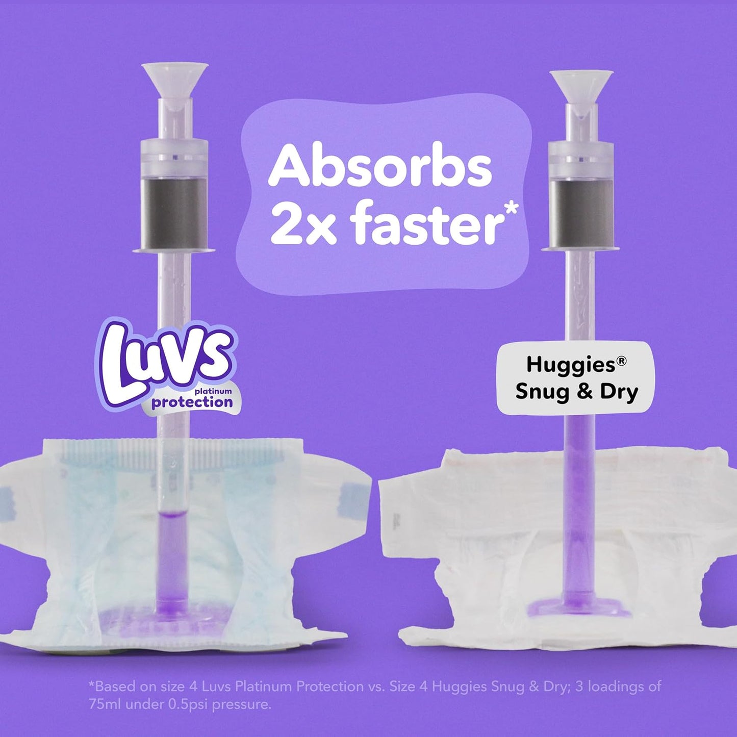 Luvs Size 4 Baby Diapers, Platinum Protection Bluey Diapers for Day & Night, Size 4, 198 Count (Packaging May Vary)