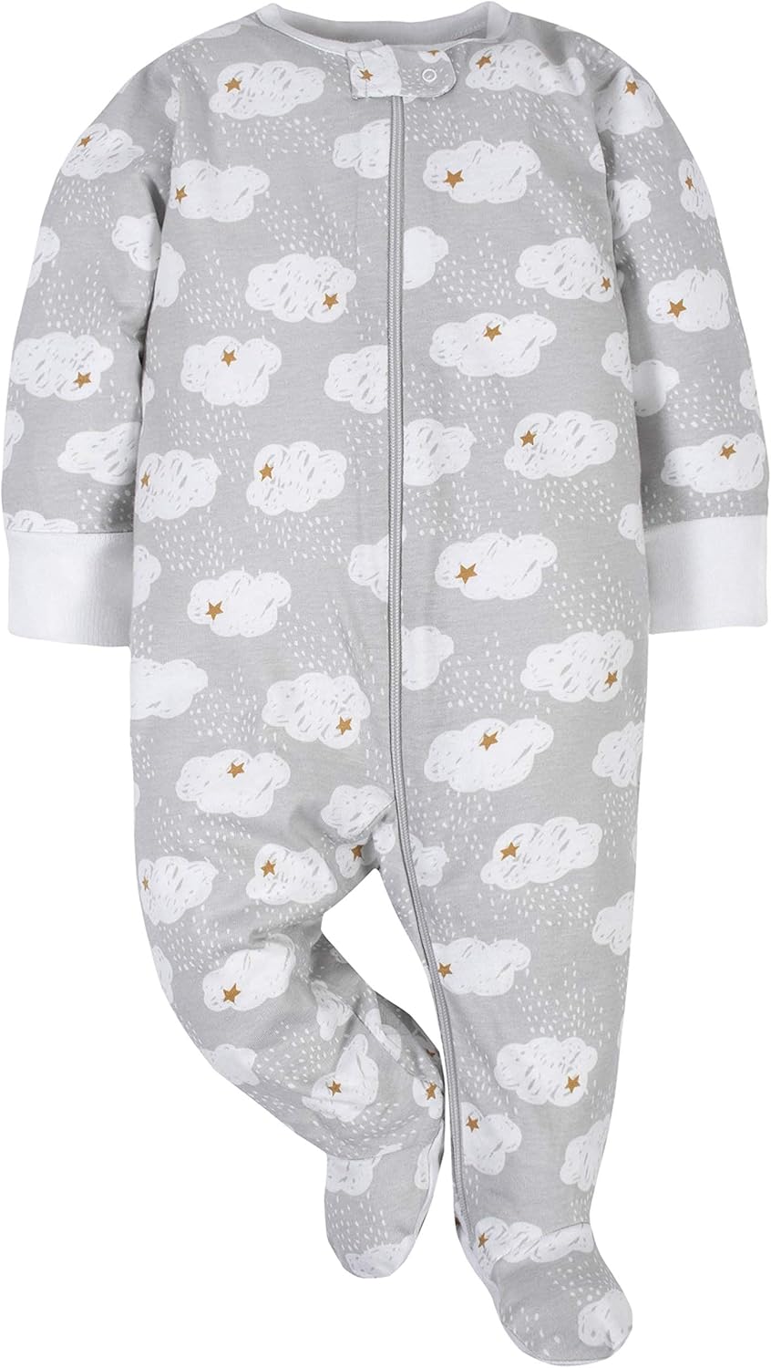 Gerber Baby Boys 4 Pack Sleep 'N Play Footie