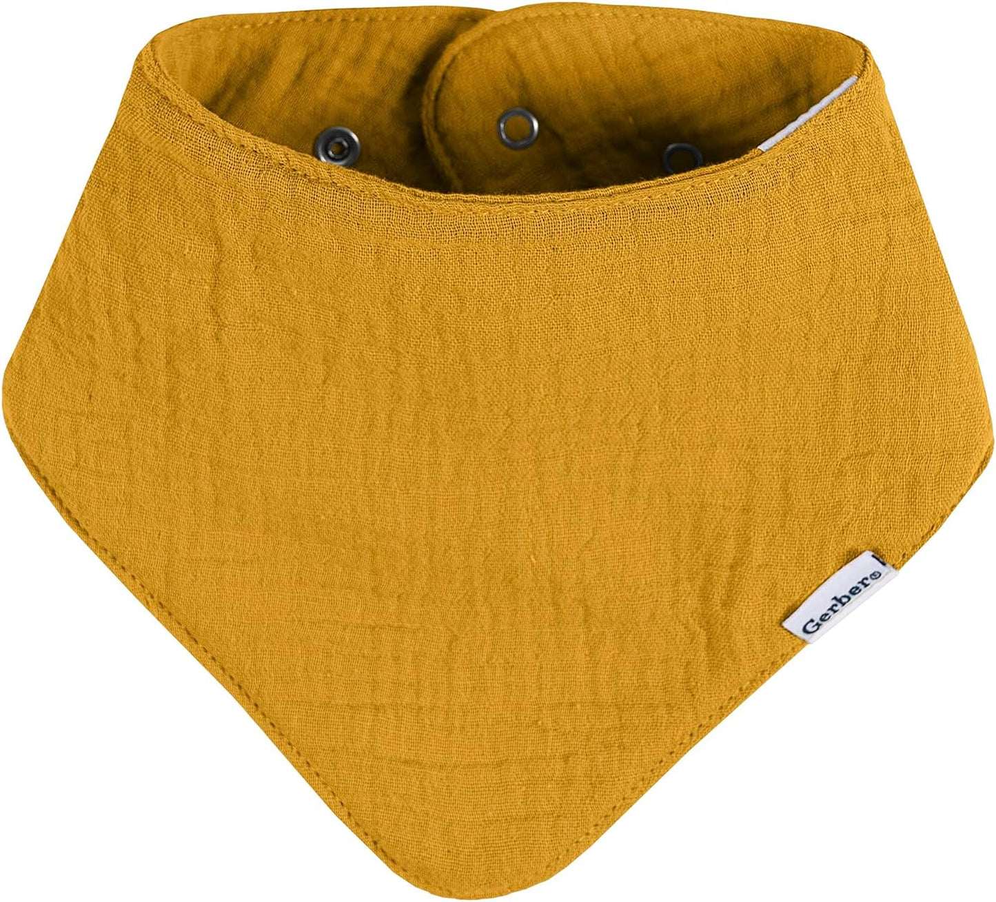 Gerber unisex-baby Muslin Bandana Bibs
