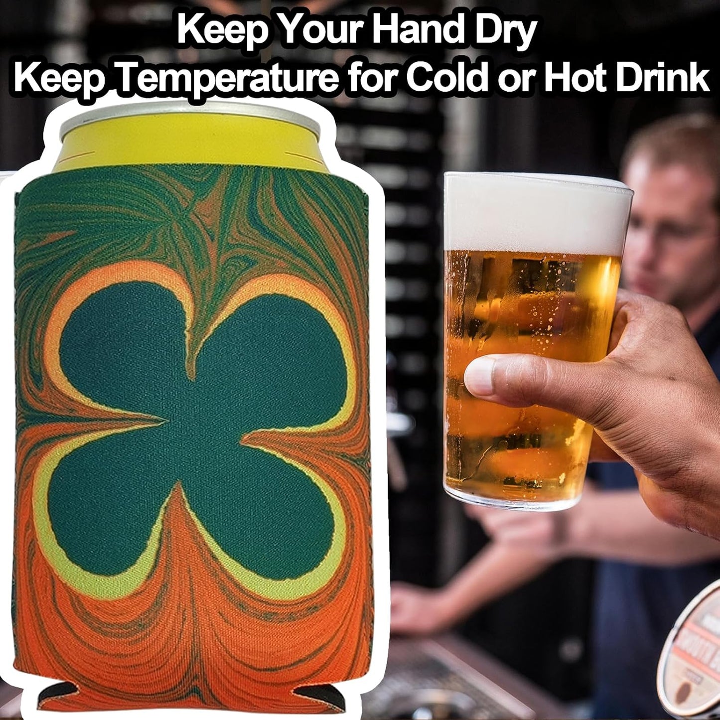 Beer Can Coolers Sleeves Soft Insulated Reusable Can Coolers for Beer, Bottles,Soda Covers for Beach, Wedding Favors Birthday Bachelor Party DecorationsSummer Pool Parties,24 Pack (24)