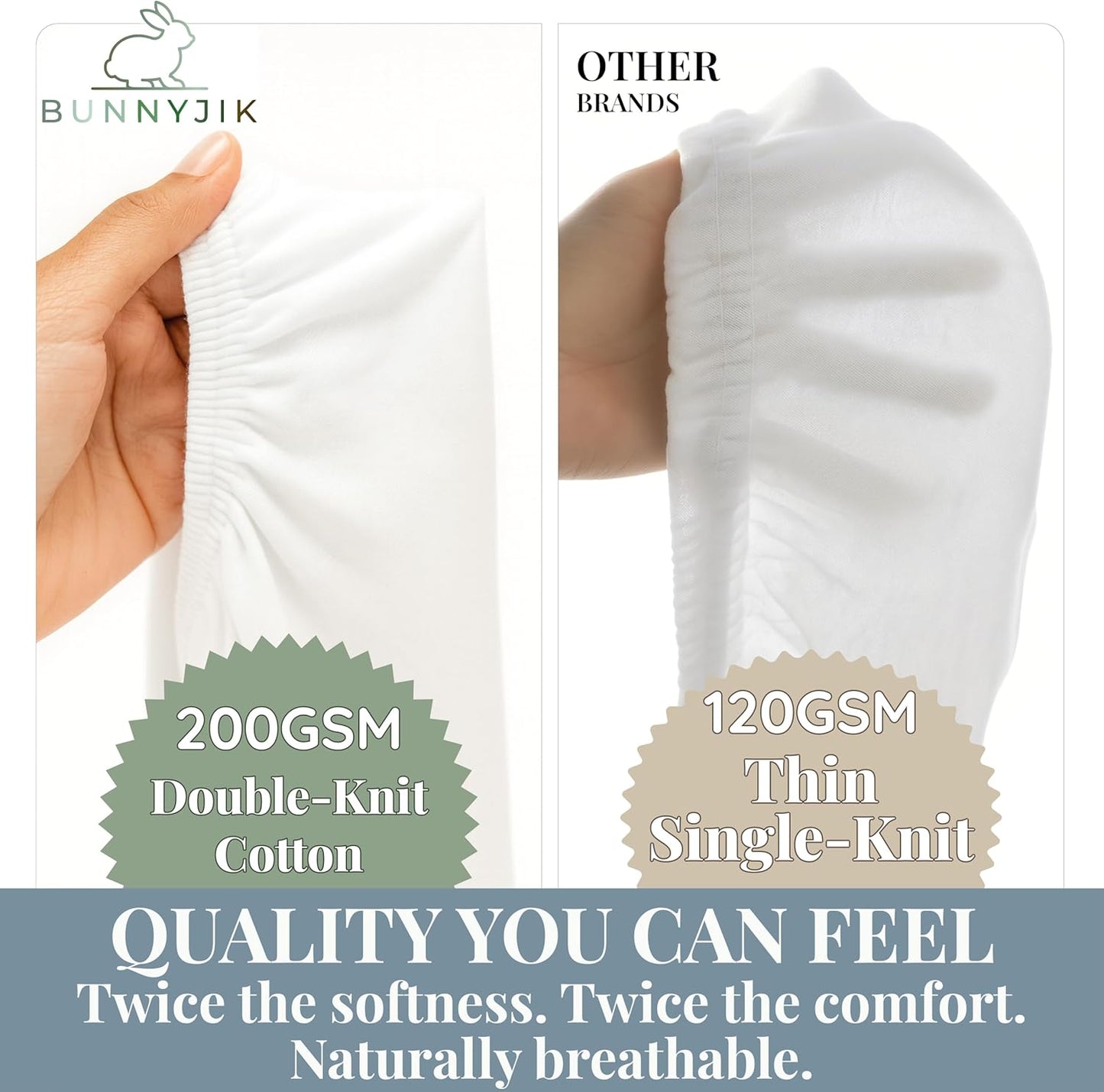 SNOO Compatible GOTS Organic Bassinet Sheets - Aegean Heritage Turkish Cotton 200 GSM - Feel The Quality at First Touch - Halo Bassinet / 100% Cotton SNOO Smart Sleeper Mattress (2 Pack) Boy & Girl