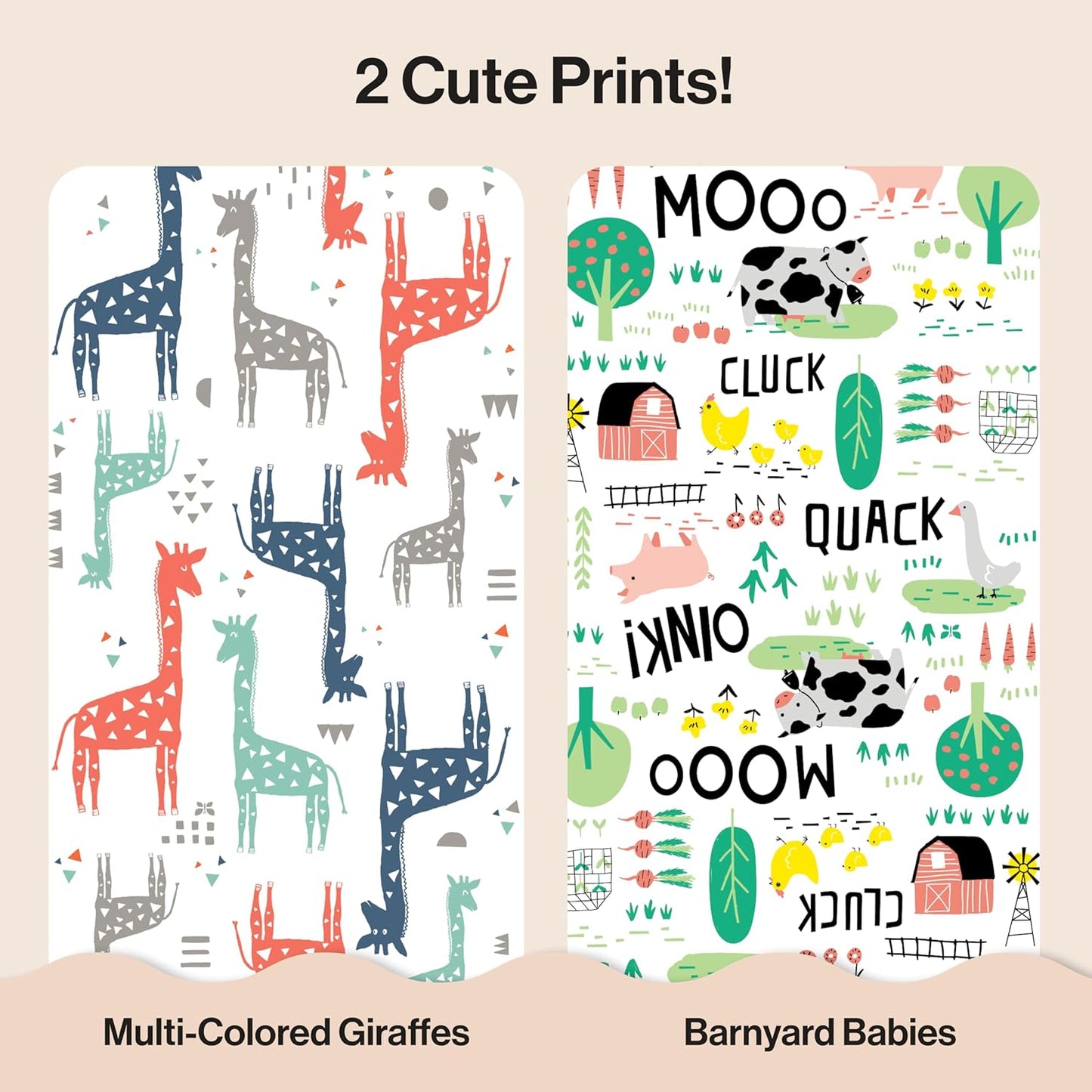 The Honest Company Clean Conscious Diapers for Delicate Skin | Up to 100% Leakproof | Hypoallergenic, Fragrance Free | Gender Neutral | Super Club Box, Size 2 (12-18 lbs), 124 Count (Prints May Vary)