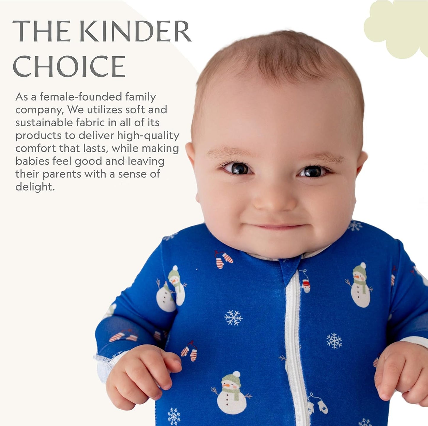 Bamboo Little Soft Baby Footie Pajamas, Baby Clothes, Newborn Sleepers, 95% Viscose and 5% Spandex, 0-24 Months