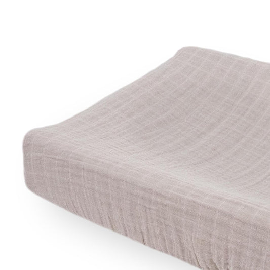 Little Unicorn Premium Changing Pad Cover | Extra Soft & Breathable Muslin Fabric (Porpoise)
