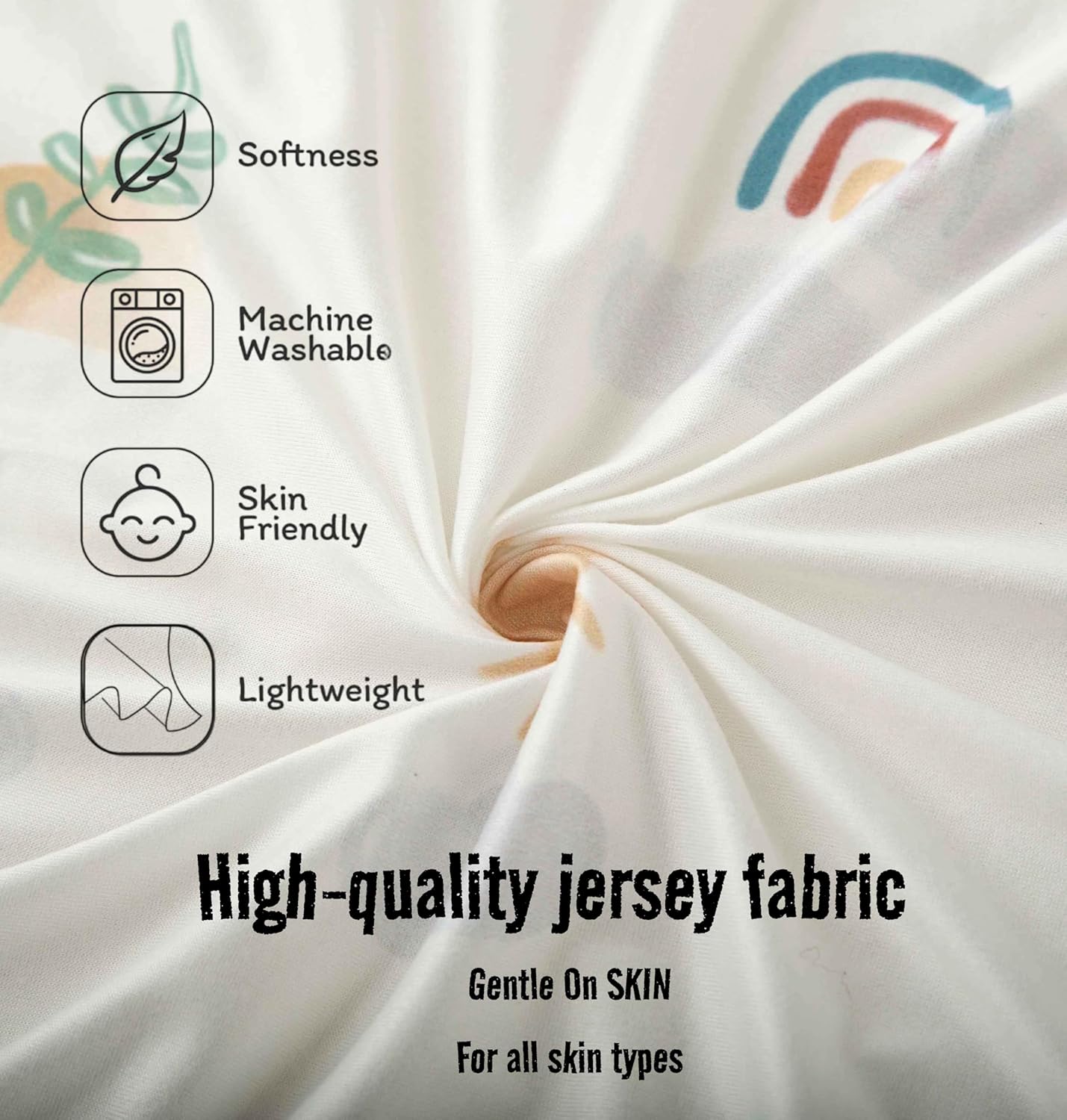 SDY Dinosaur Baby Bassinet Sheets Set 2 Pack for Boys Girls，Elastic Travel Crib Fashionable Floral Pattern, Standard Cradle Safe Sheets Set 32 * 16 * 4 inches (Dino)