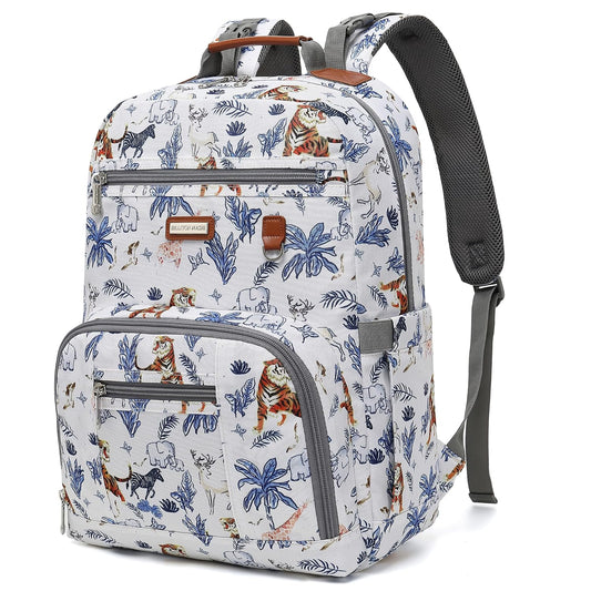Diaper Bag Backpack, Large Baby Nappy Bags with Portable Changing Pad for Boys and GirlsMultifunction Travel Baby Bag for Moms Dads, Shower Gifts Waterproof and Stylish