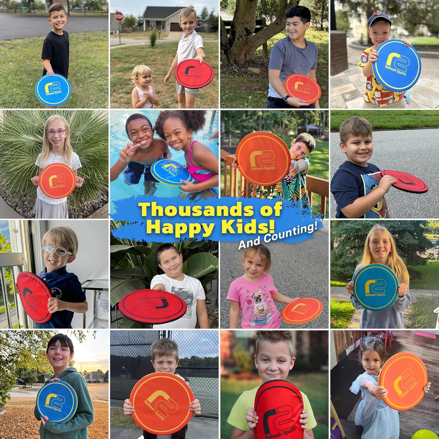 Soft Flying Disc for Kids: Beach Soft Disc - Durable Design Floats On Water - Beach Toys, Pool Toys & Game for Adults Outdoor Fun Camping Games - Boy Gifts & Girls Ages 5 6 7 8 9 10 11 12 13 +