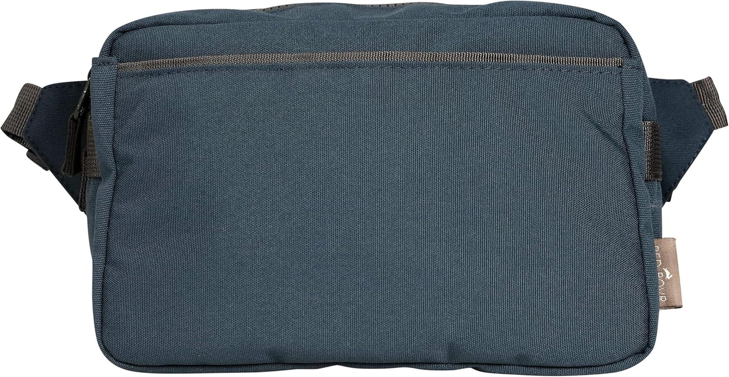 Red Rovr Everyday Joey Belt Bag | Organization & Zipper pockets |Adjustable Strap for All Ages (Navy)