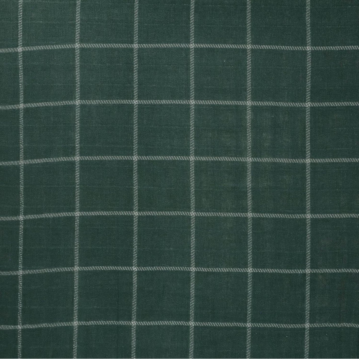 Little Unicorn Fitted Crib Sheet | 100% Cotton Muslin | Super Soft | Sized for Standard Baby Crib & Toddler Mattress | Machine Washable | 52” x 28” x 6” (Evergreen Plaid)