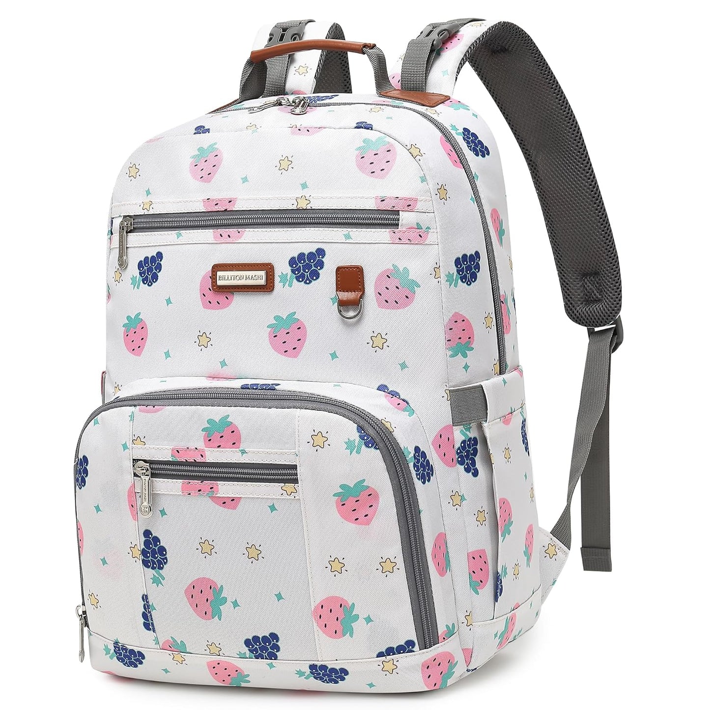 Diaper Bag Backpack, Large Baby Nappy Bags with Portable Changing Pad for Boys and GirlsMultifunction Travel Baby Bag for Moms Dads, Shower Gifts Waterproof and Stylish