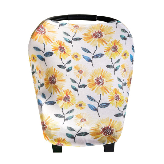 Sunnie Multi-Use Cover: Car Seat, Nursing & Stroller Cover - Stretchy Fabric, All-Season, Stylish Designs
