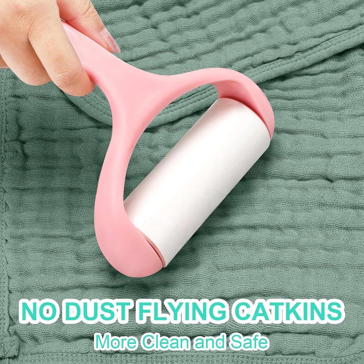 Accmor 6 Pack Muslin Burp Cloths 100% Cotton 20''x10'' Large Extra Soft and Absorbent Baby Burping Cloth for Boys Girls