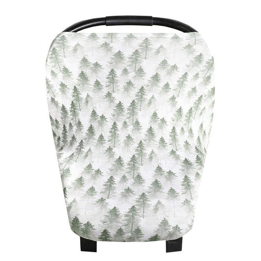 Evergreen Copper Pearl Multi-Use Cover: Car Seat & Stroller Cover - Sun Protection, All-Season Use, Stylish Designs, Easy Access for Moms