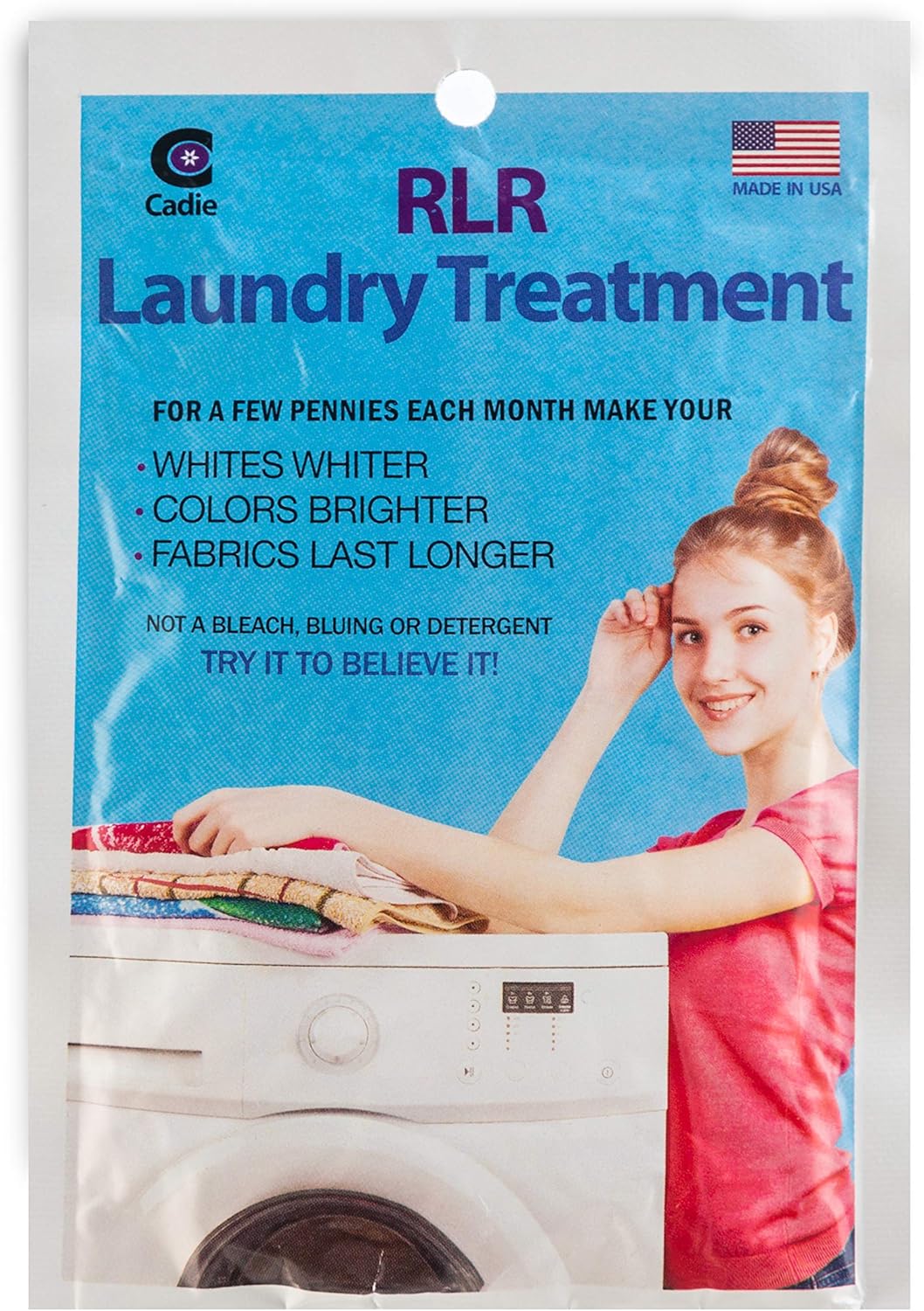 RLR Natural Laundry Detergent Powder – Whitens, Brightens, Refreshes Baby Cloth Diaper Detergent, Musty Towels, Workout Clothes - Non-toxic, Fragrance-Free For Sensitive Skin (Pack of 5)