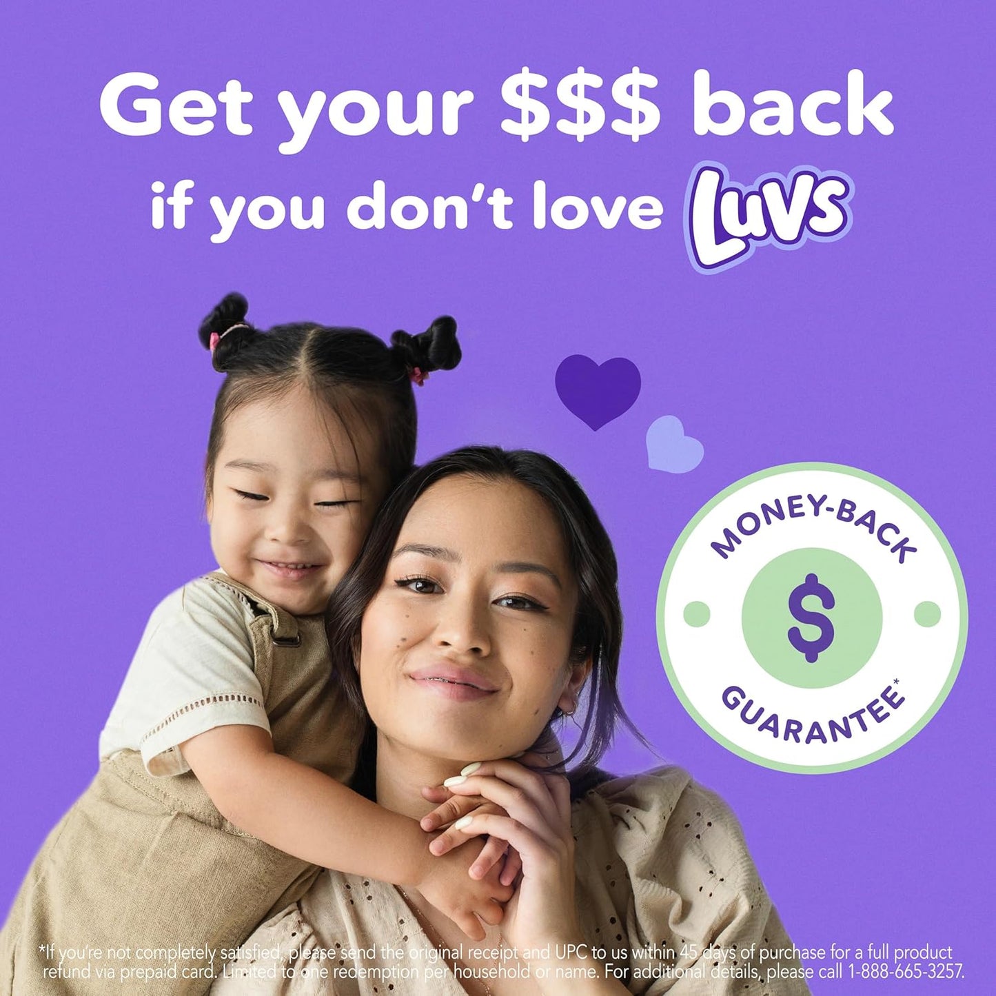 Luvs Size 8 Baby Diapers, Platinum Protection Bluey Diapers for Day & Night,Size 8, 108 Count
